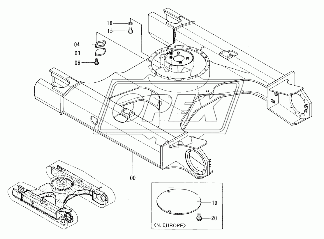 TRACK FRAME <STD. TRACK>