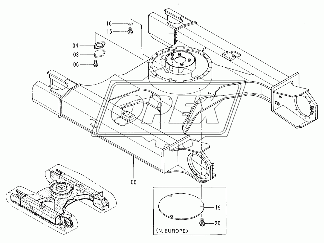 TRACK FRAME <LC TRACK>