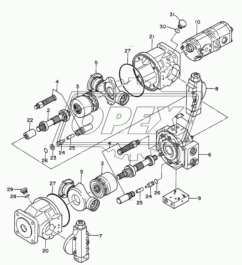 PUMP, PISTON (BLADE)