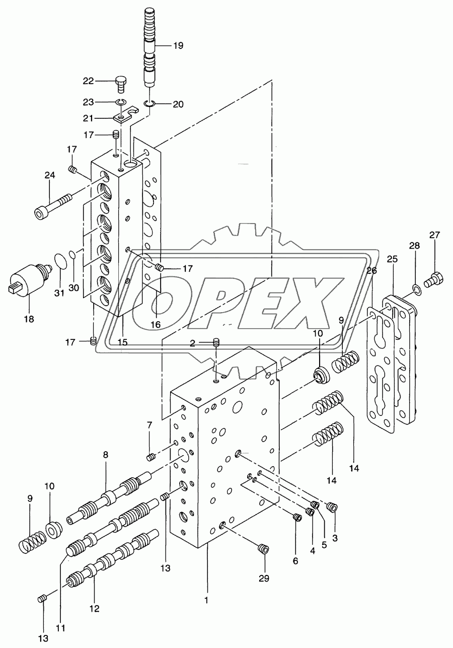 Transmission control valve(2/2)