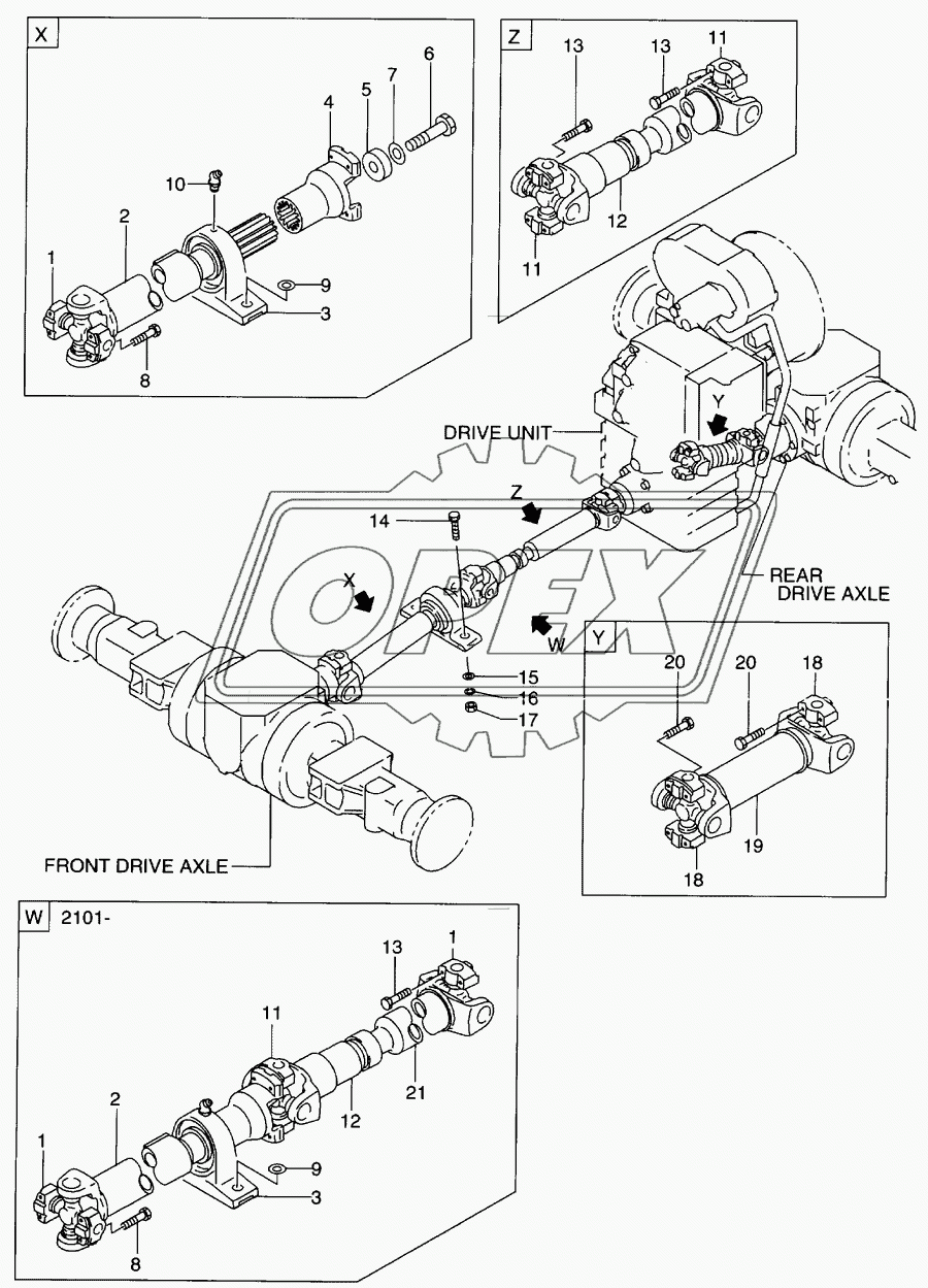 Propeller shaft