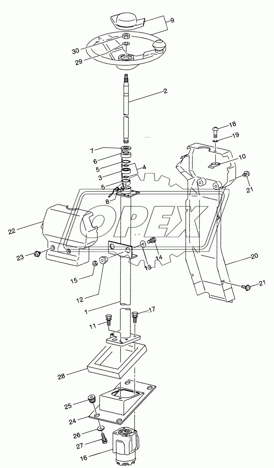 Steering wheel unit