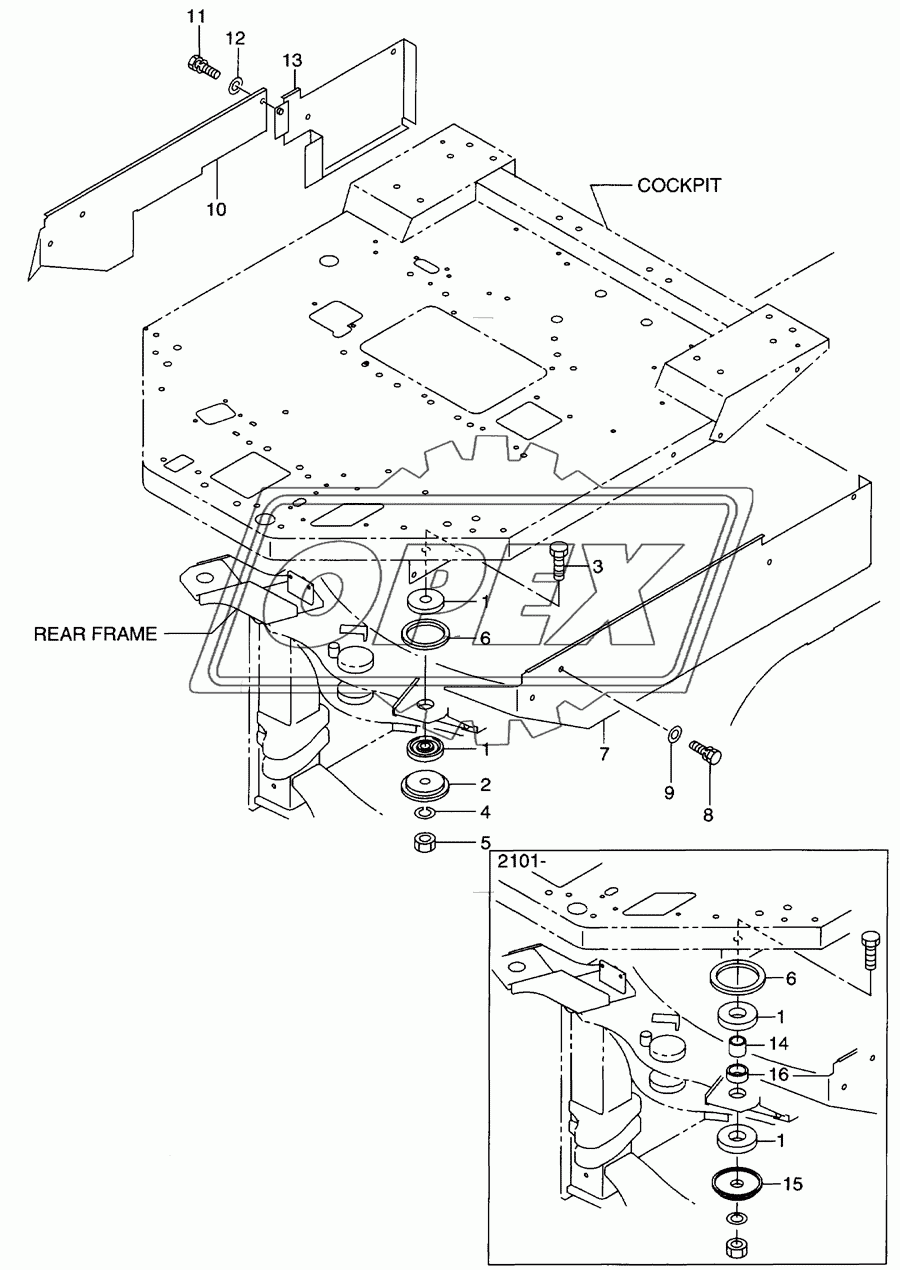 Cockpit mount