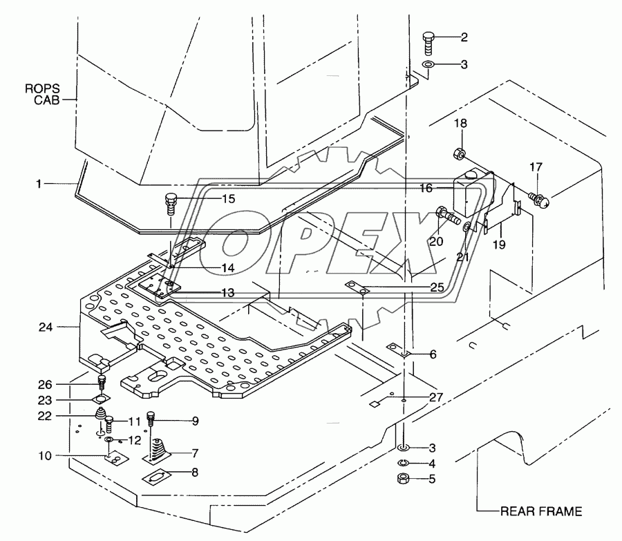 Rops cab(mount)