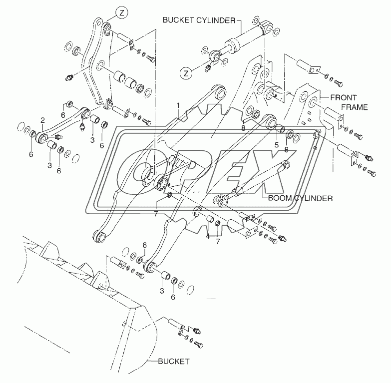 HIGH LIFT ARM (HLA)(OP)