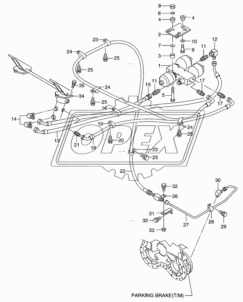 BRAKE LINE (1/2)