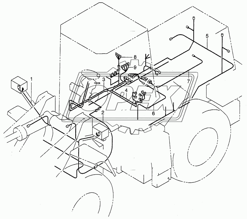 ELECTRICAL PARTS (WIRE HARNESS)