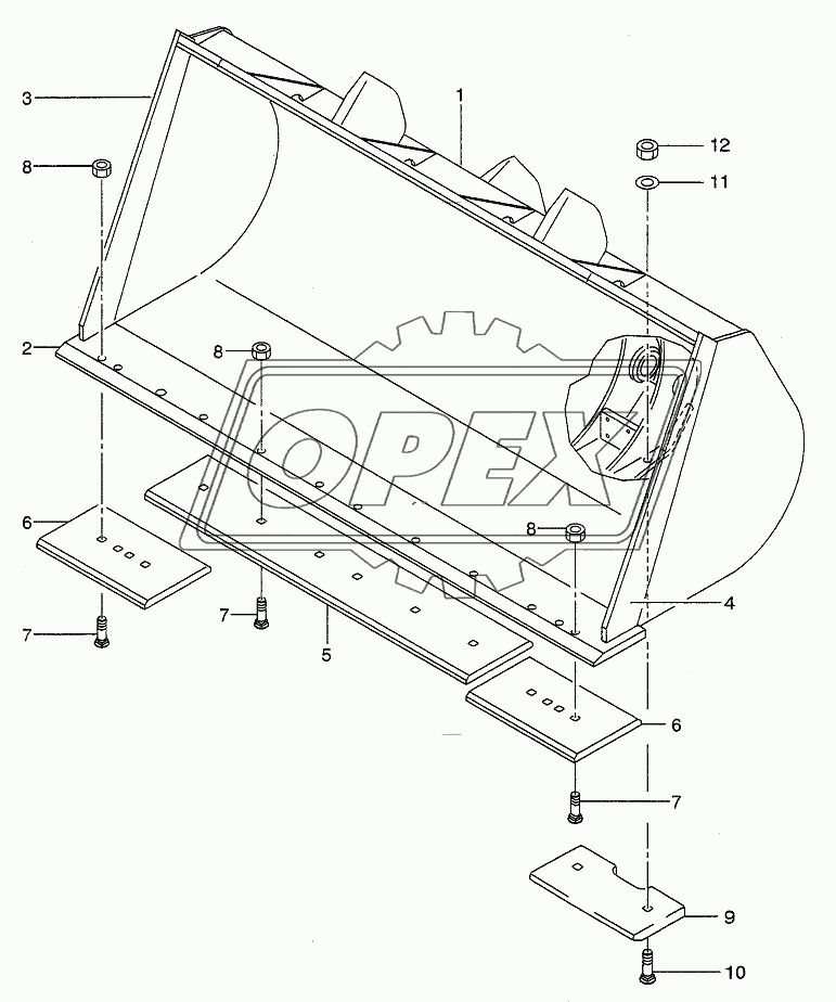 BUCKET (LX190-7)