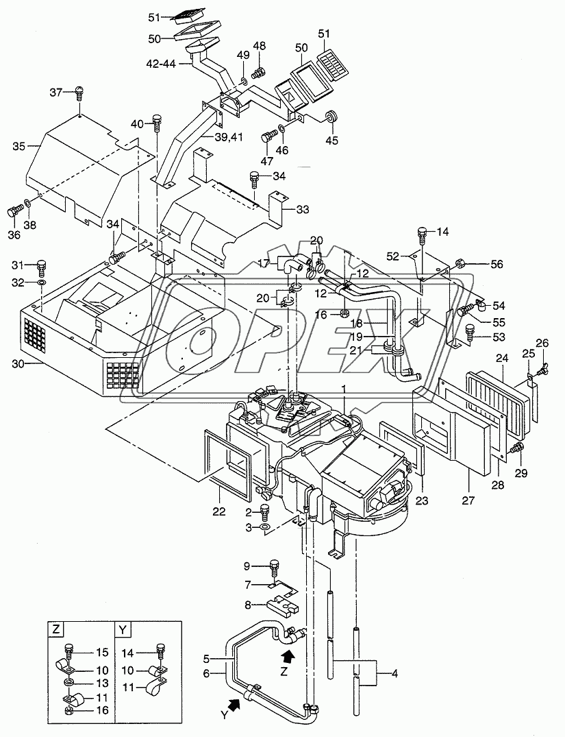 AIR CONDITIONER (1/2) (LX190-7)