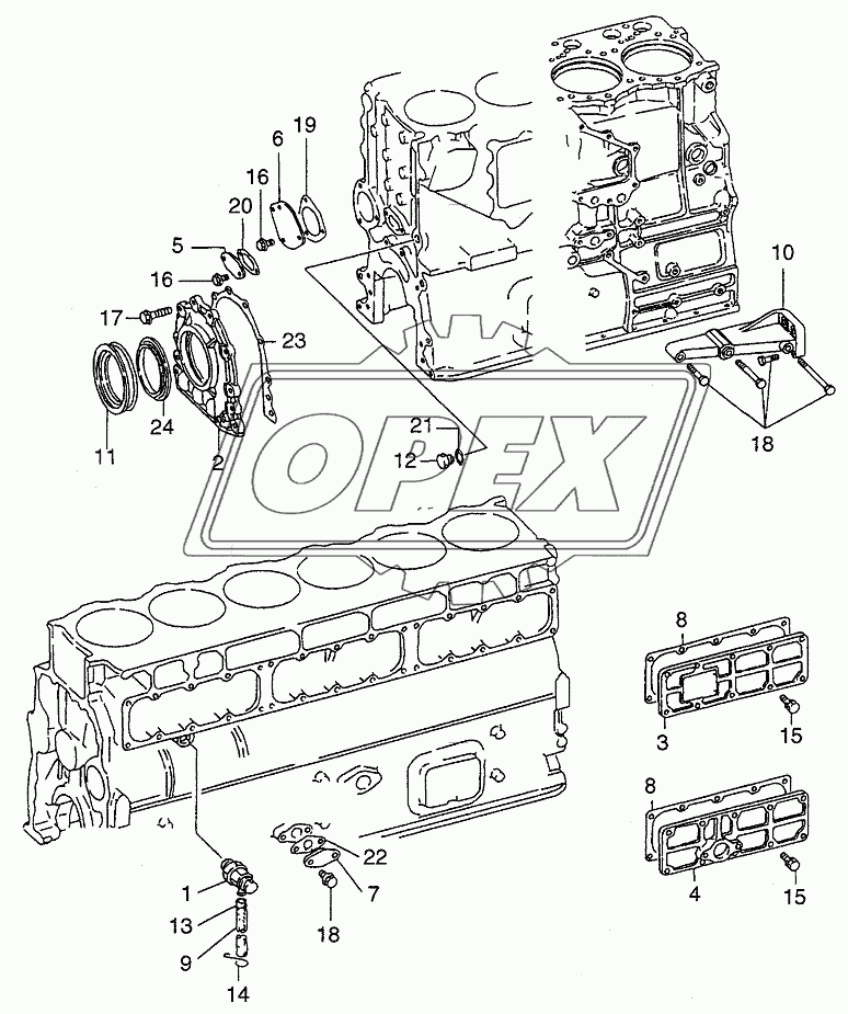 COVER (CYLINDER BLOCK)