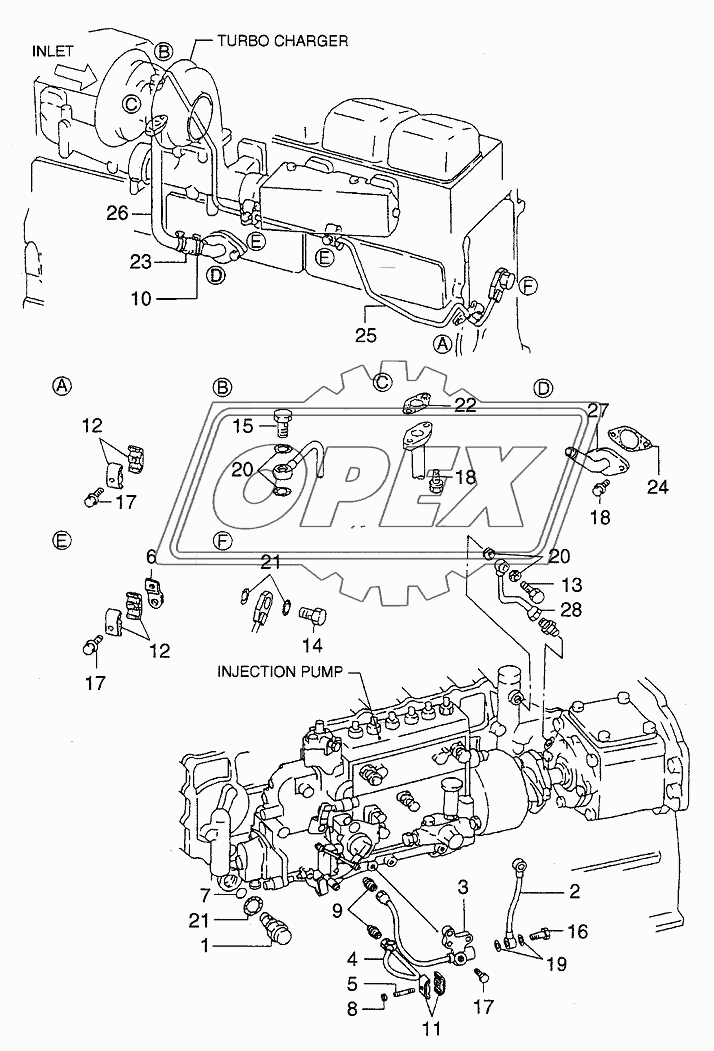 OIL PIPE (305086-)