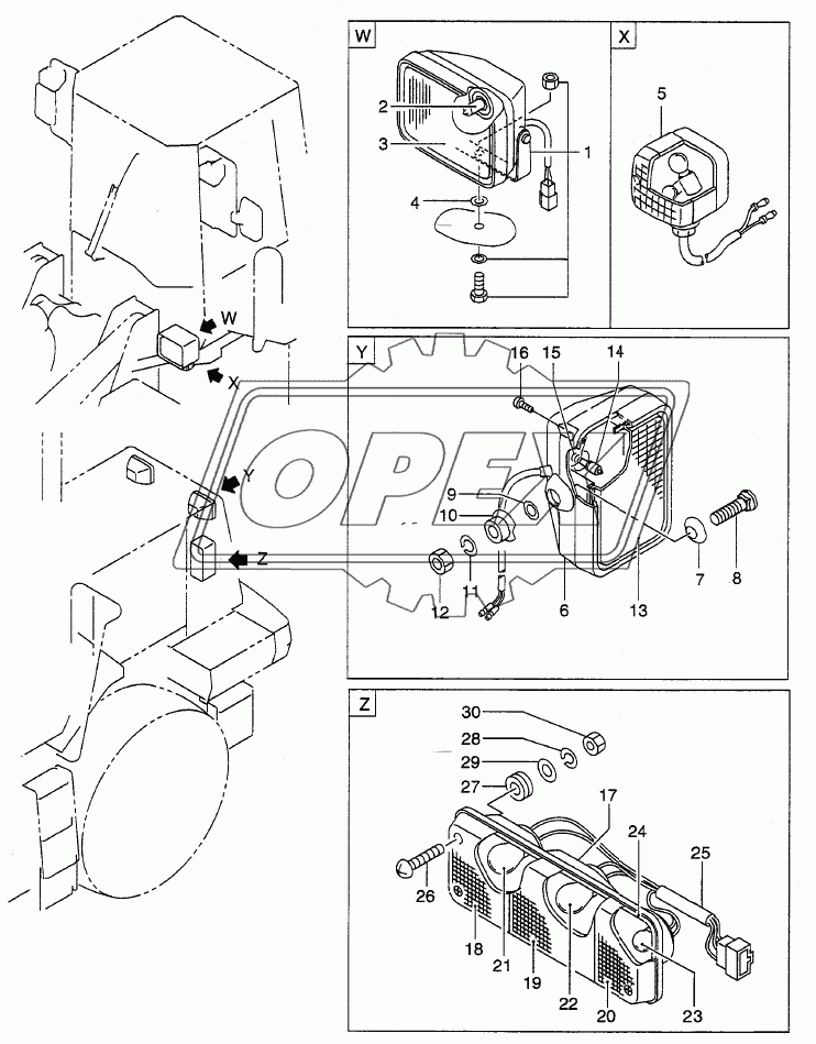 ELECTRICAL PARTS(LAMP)