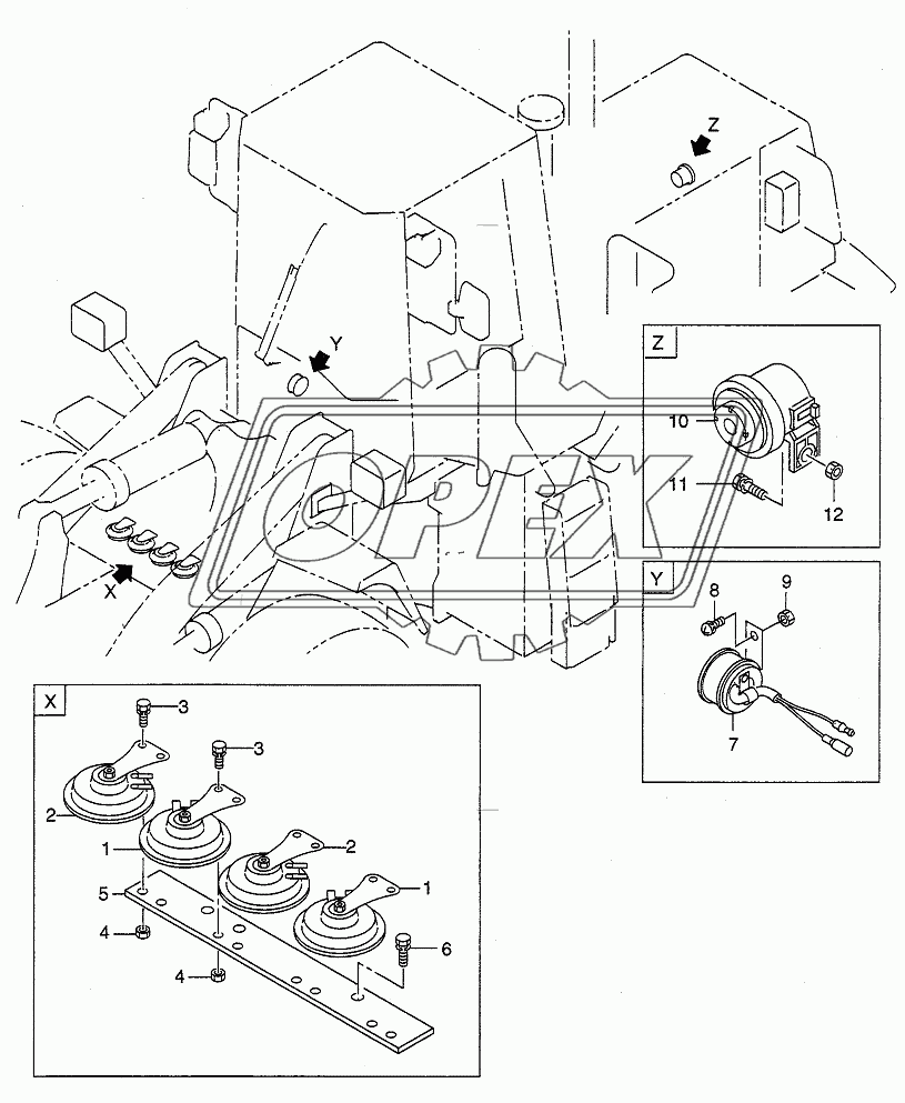 ELECTRICAL PARTS (HORN & BUZZER)