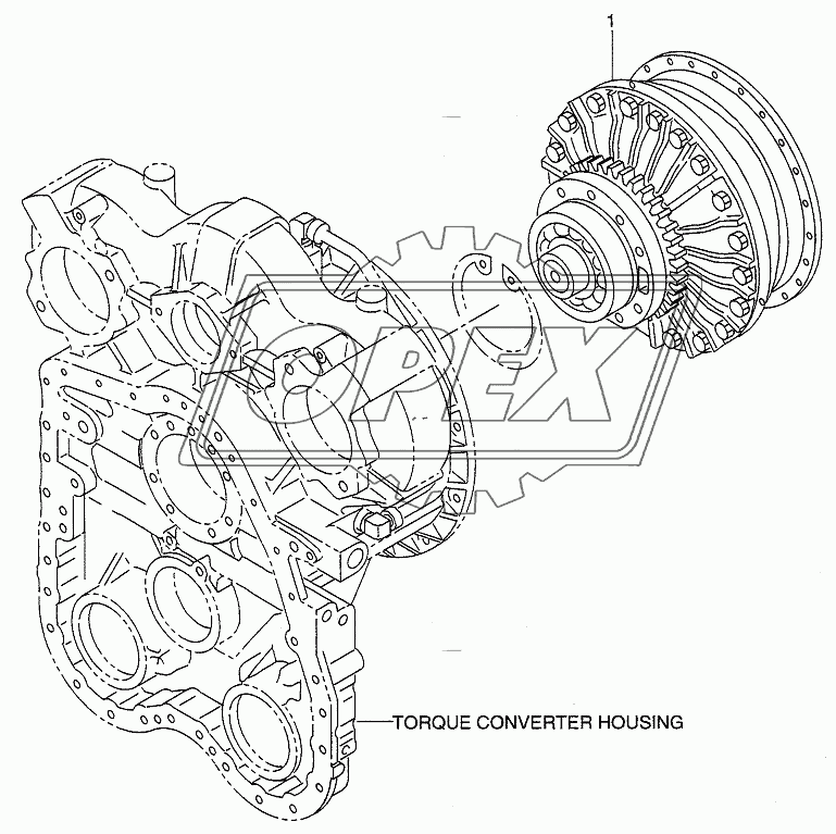 TORQUE CONVERTER WHEEL