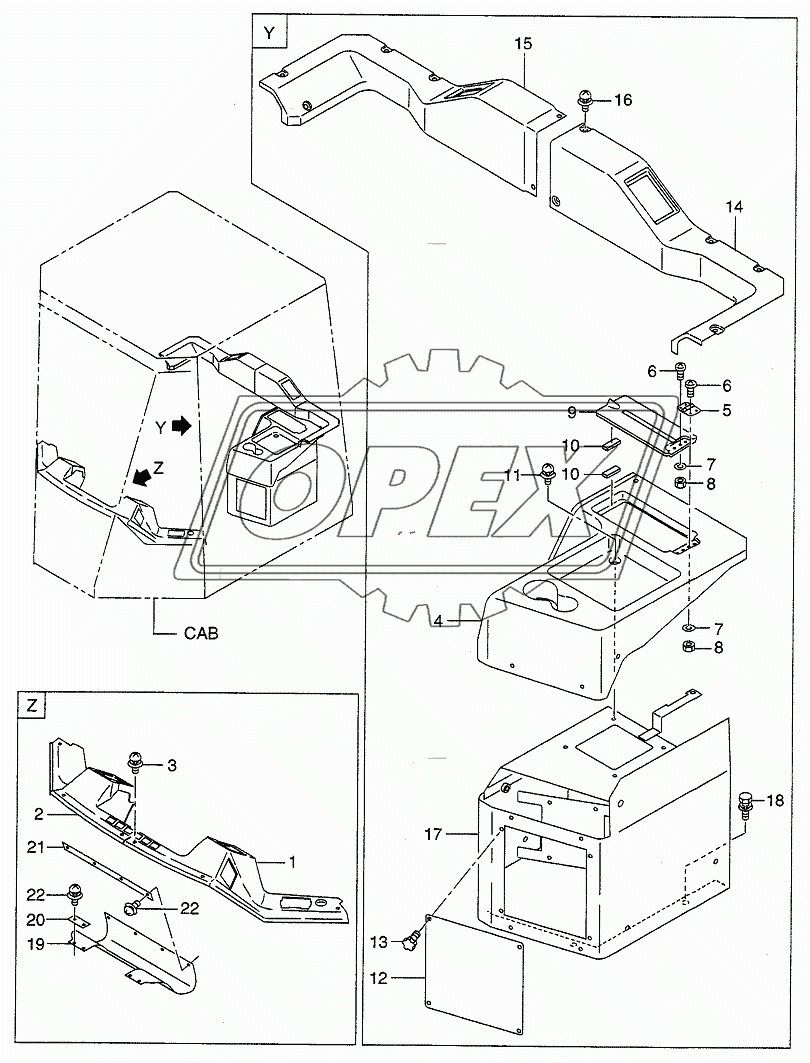 CAB (COVER & BOX)