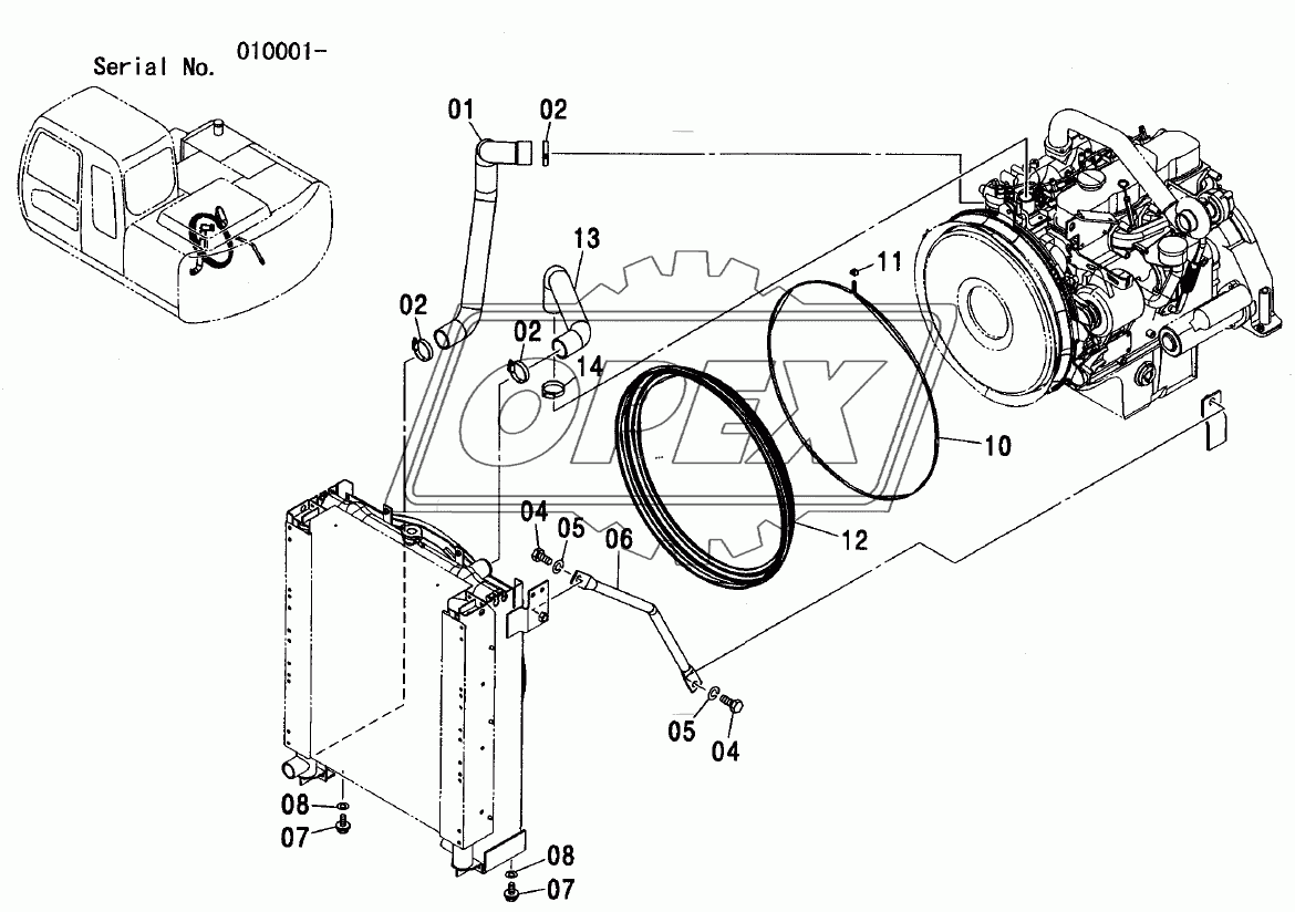 RADIATOR SUPPORT