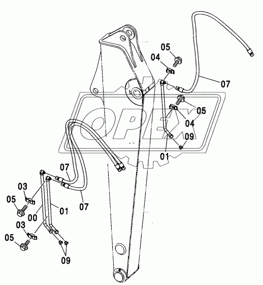 ASSIST PIPING (2.26M ARM)