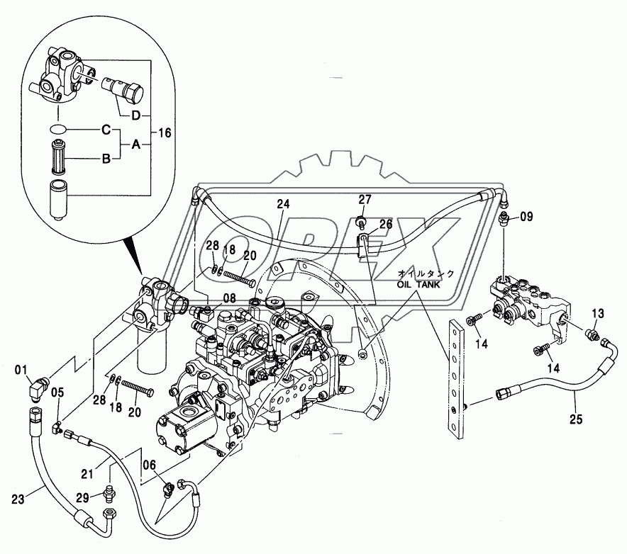 PILOT PIPING (A) (E)