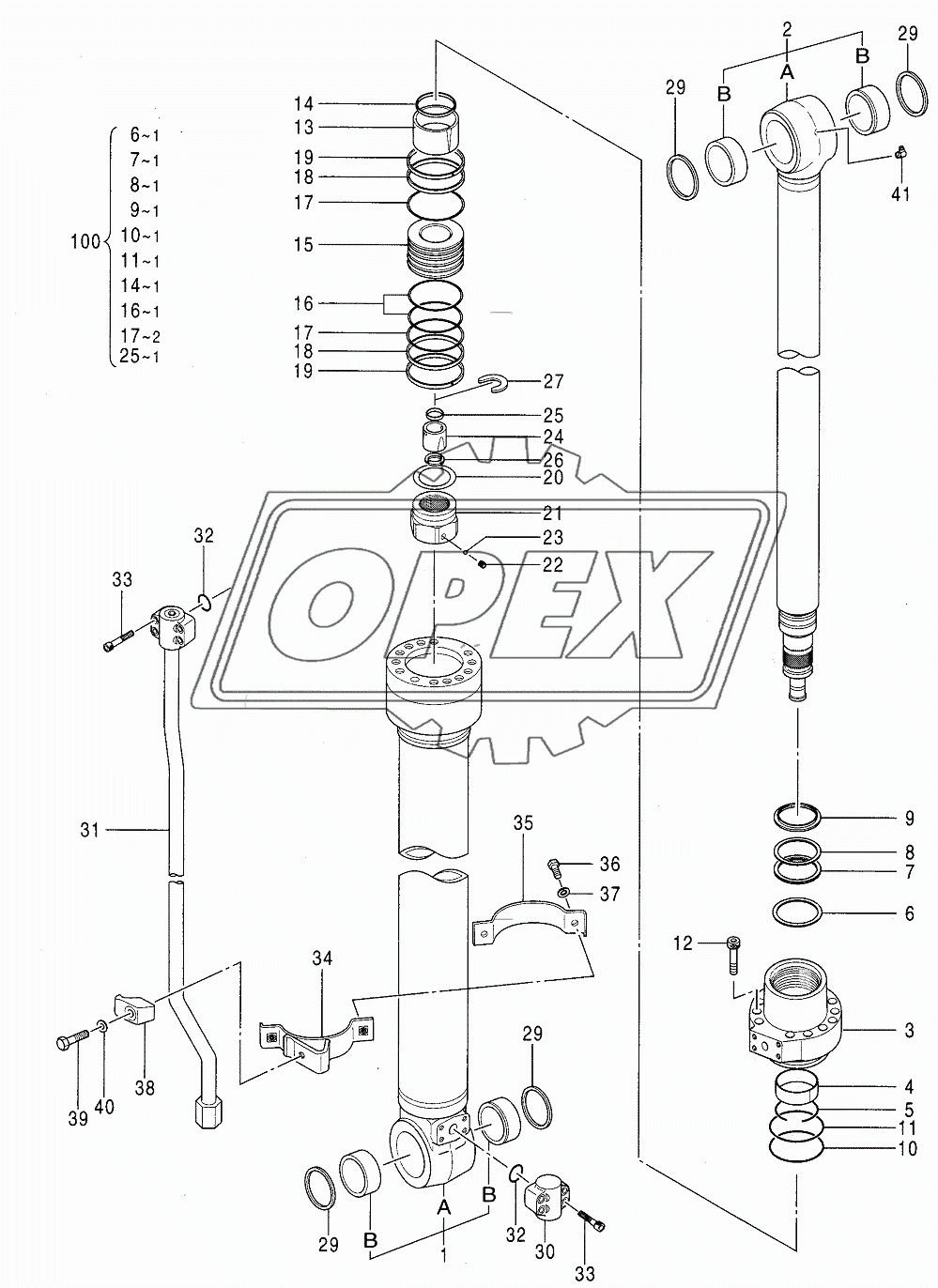 CYL., ARM (MONO BOOM)