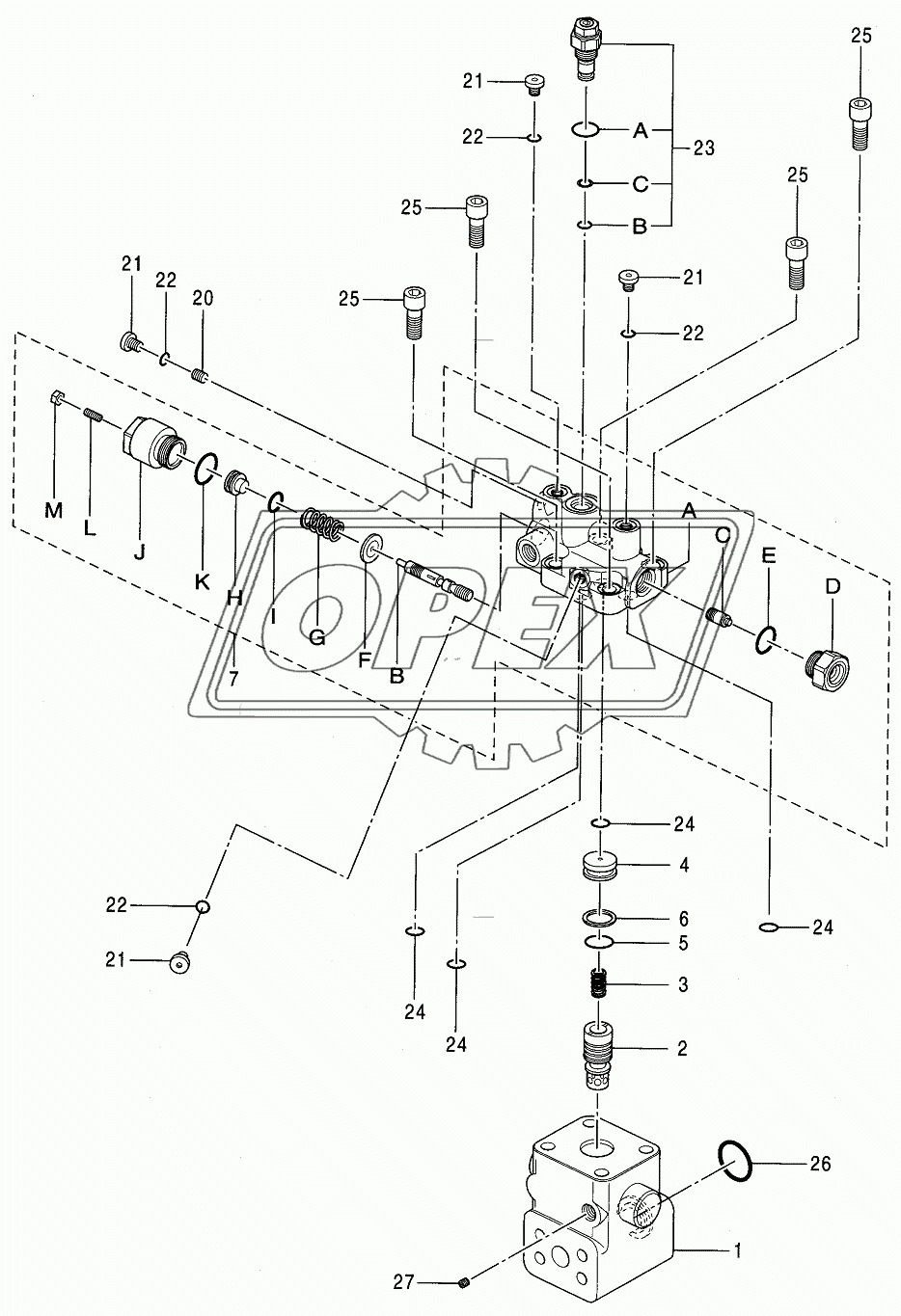 VALVE, HOLDING (BOOM R)