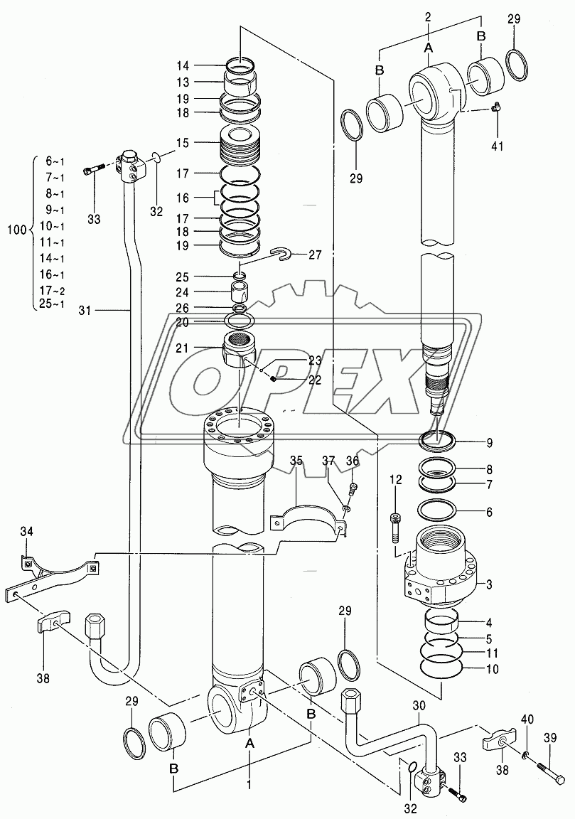 CYL., ARM  (2P-B00M)