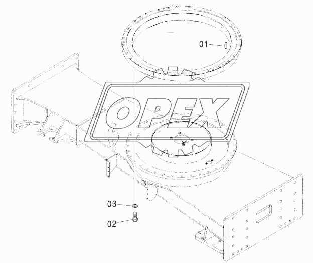 SWING BEARING PARTS