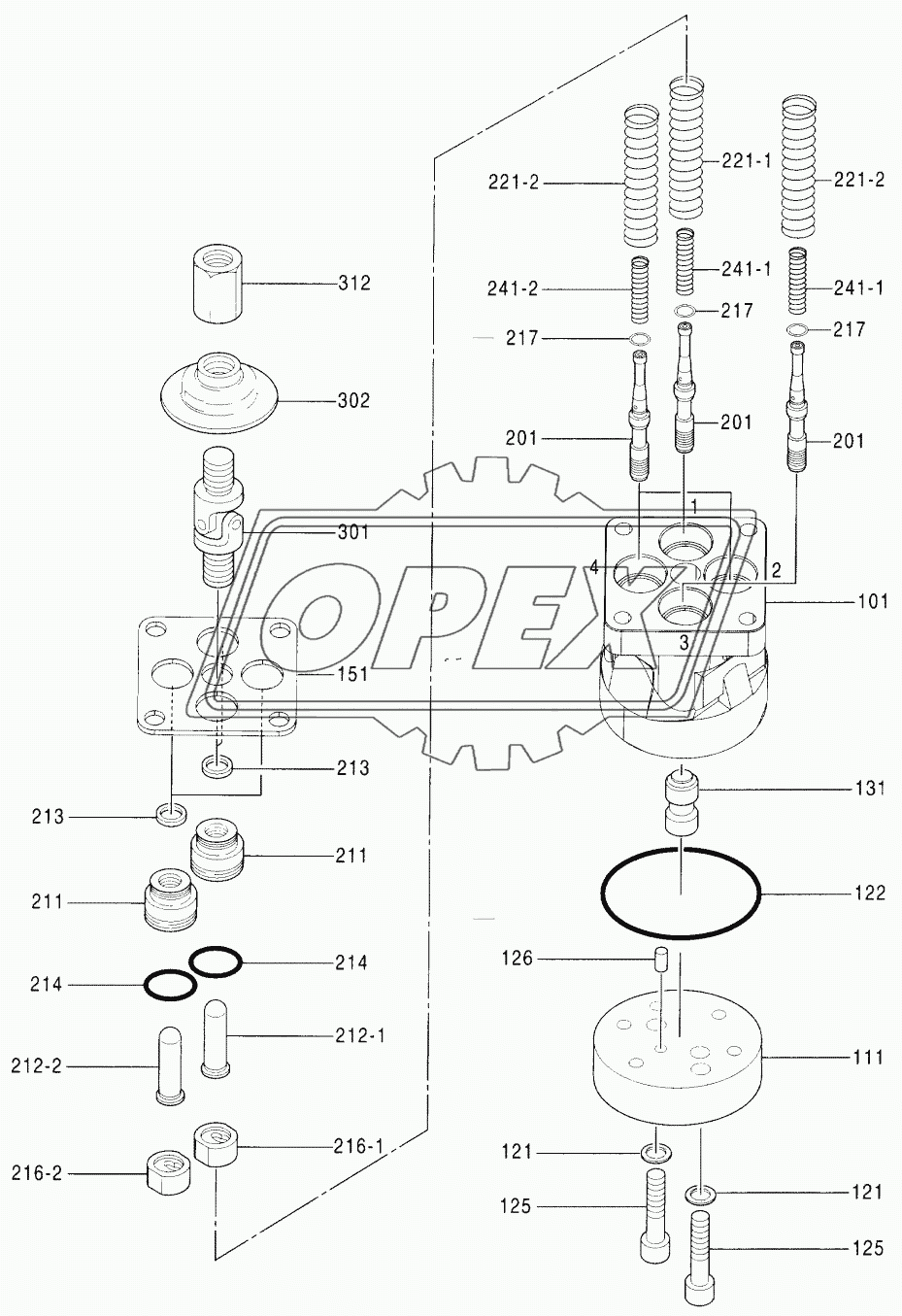 VALVE, PILOT (FRONT & SWING)