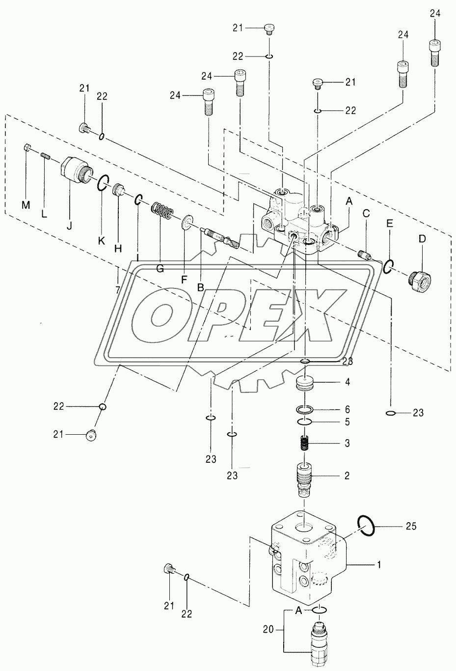 VALVE, HOLDING (ARM) (MONO BOOM)