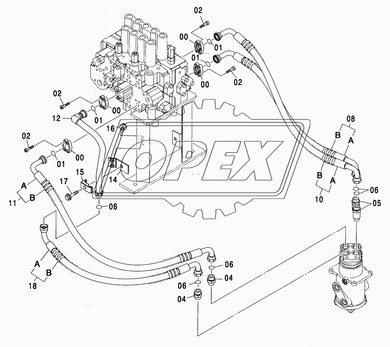 MAIN PIPING (4) <N,240>