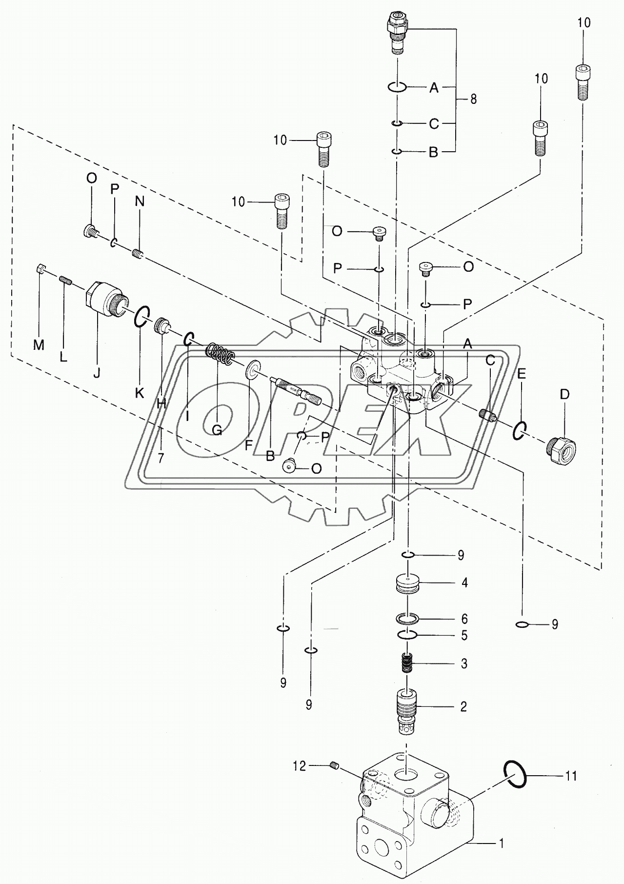 VALVE, HOLDING (L) (2P-B00M)