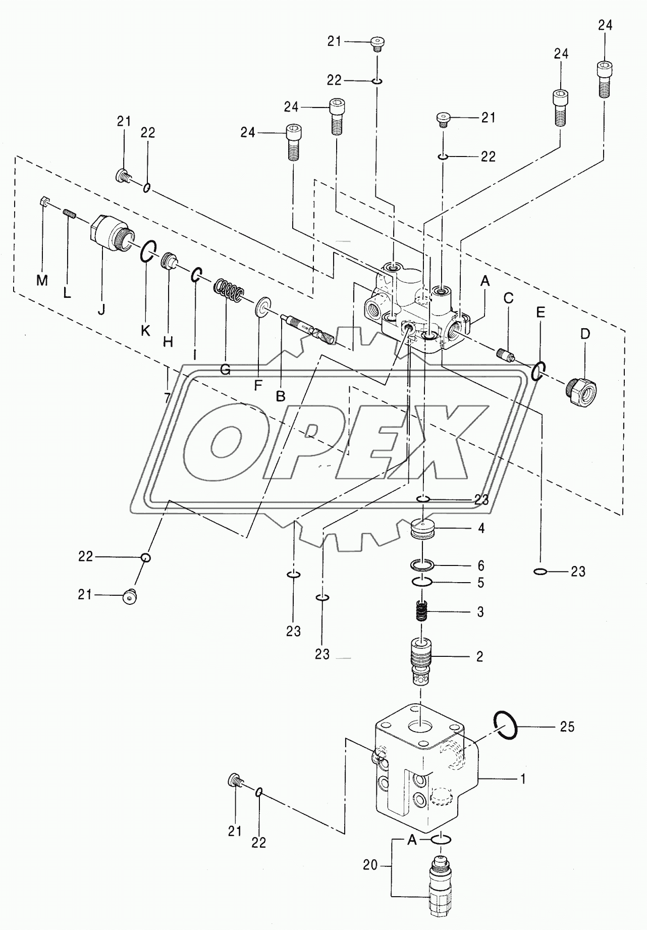 VALVE, HOLDING (ARM) (MONO, 2P-B00M)