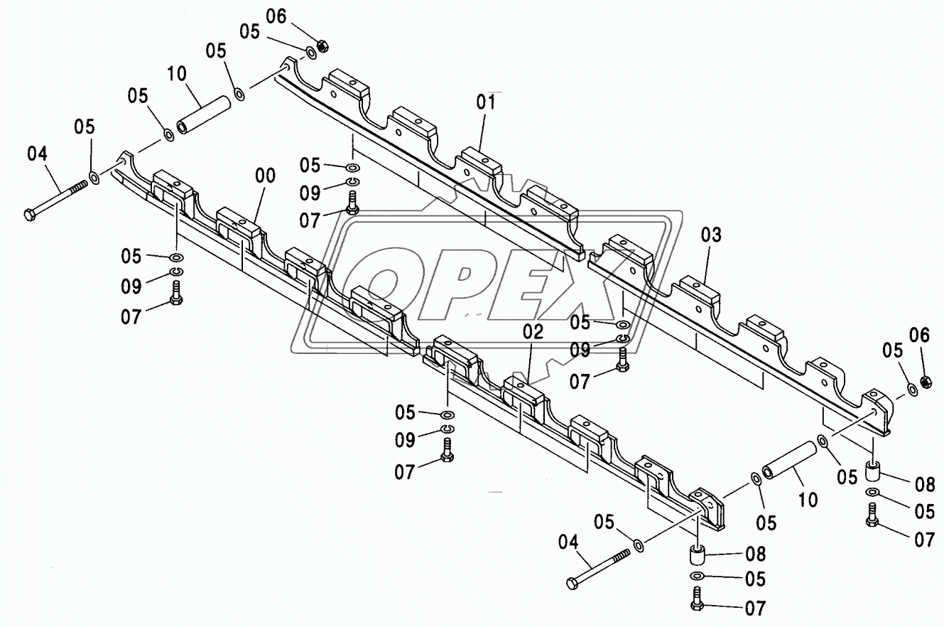 FULL-LENGHT TRACK GUARD (LC TRACK)