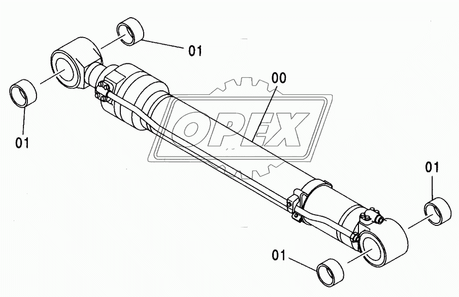 POSITIONING CYLINDER (2P-B00M)<250>