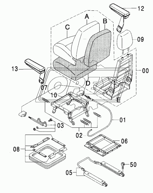 SEAT (VINYL) STD