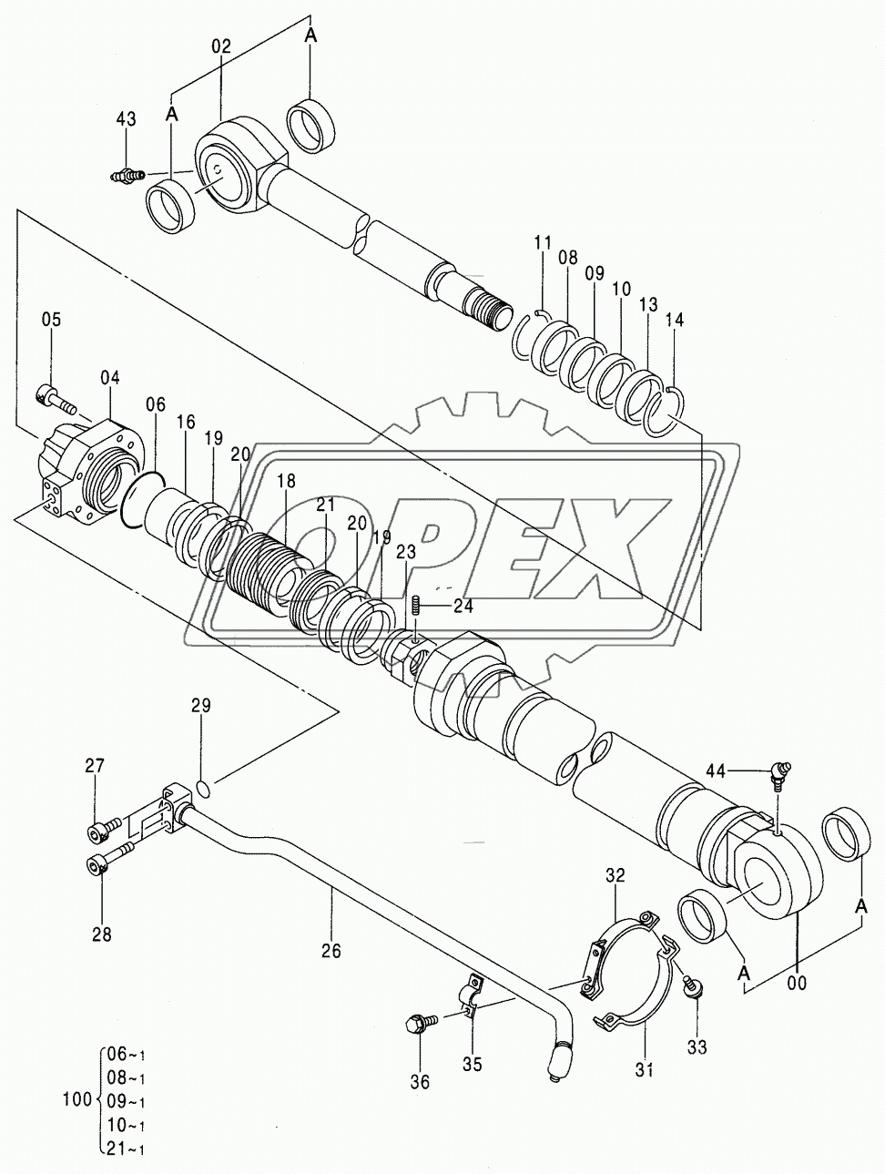 CYL., BUCKET