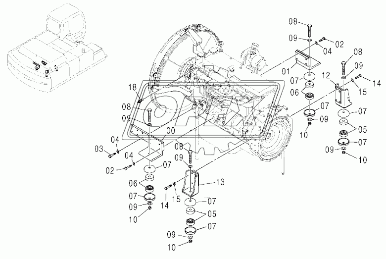 ENGINE SUPPORT