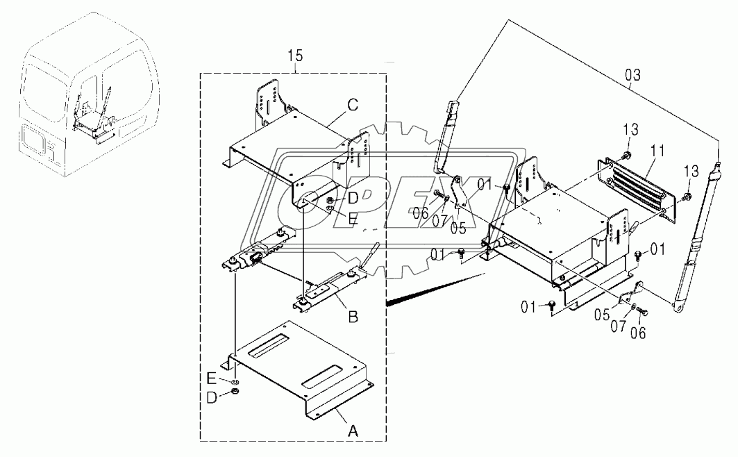 SEAT STAND