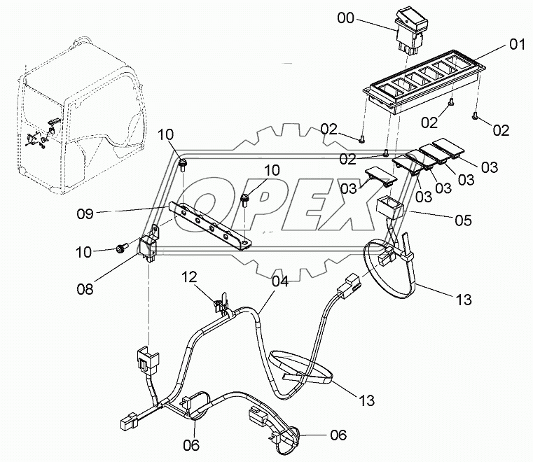 ROTATING BEACON PARTS