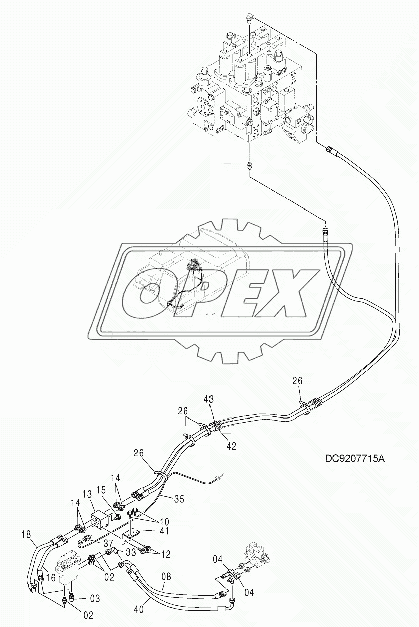 PILOT PIPING (BREAKER, CRUSHER)