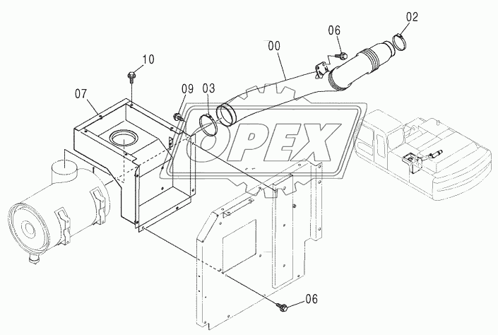 AIR CLEANER SUPPORT