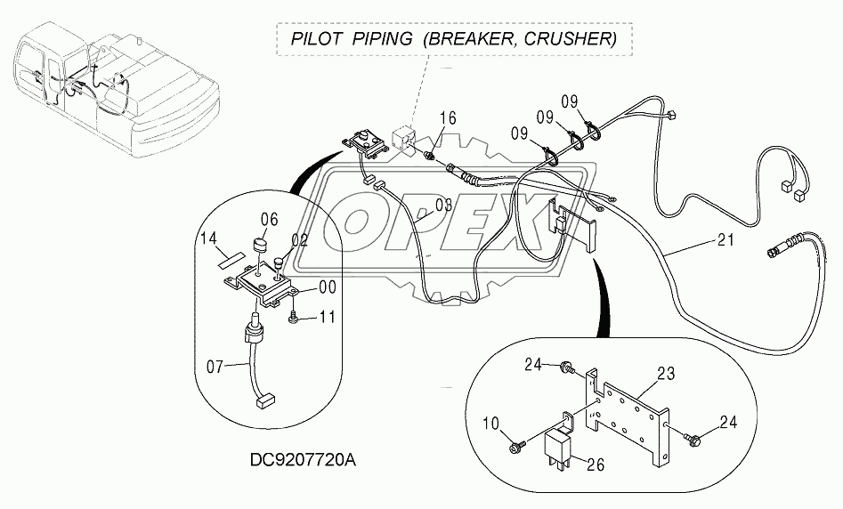 ELECTRIC PART (FLOW RATE SELECTOR)