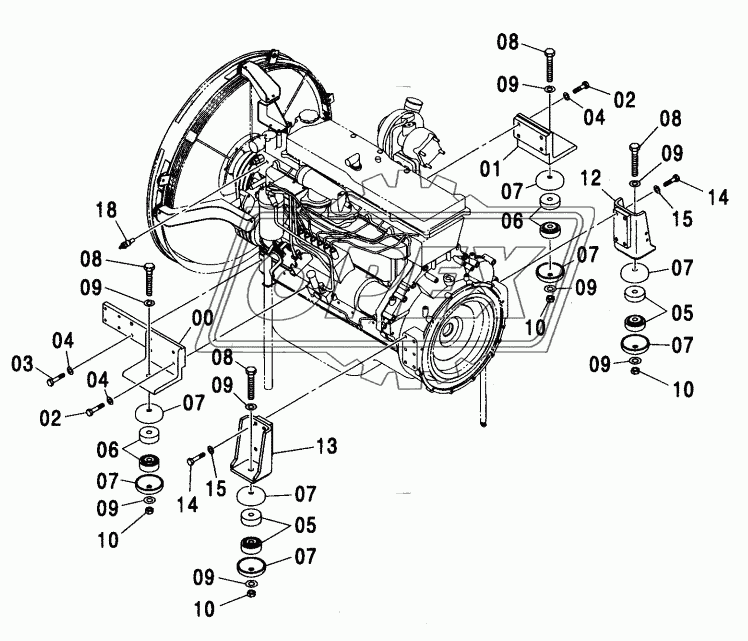 ENGINE SUPPORT