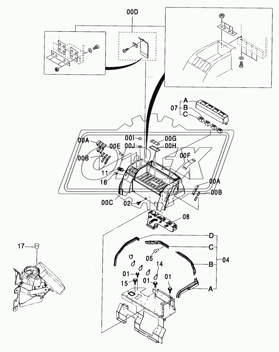 REAR BOX (HEATER)