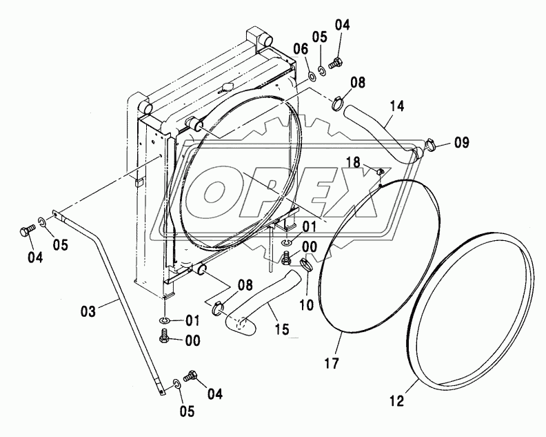 RADIATOR SUPPORT