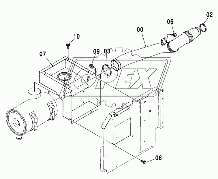 AIR CLEANER SUPPORT