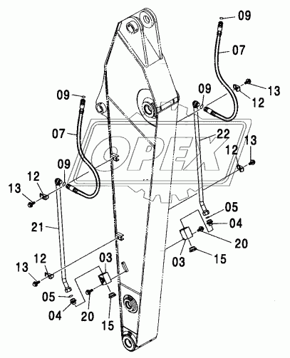 ARM PIPING (BREAKER & CRUSHER)