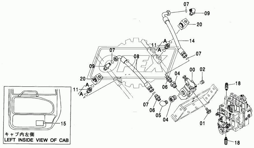 HSB COMMON PIPING (BREAKER & CRUSHER) (MONO BOOM)