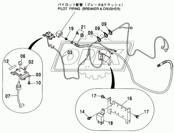 ELECTRIC PARTS (FLOW PATE SELECTOR)