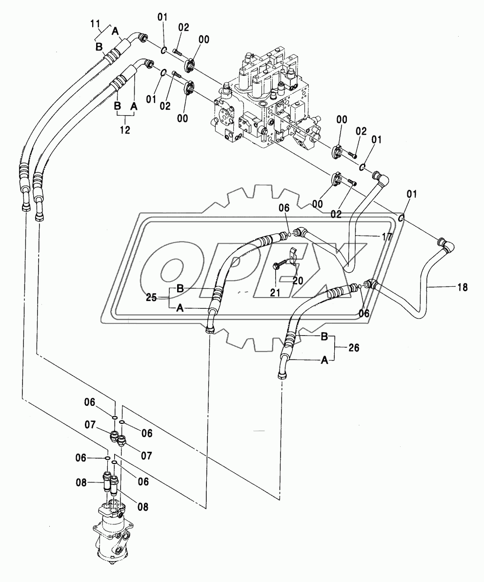 MAIN PIPING (4) <350,MTH(EU3,EU4)>