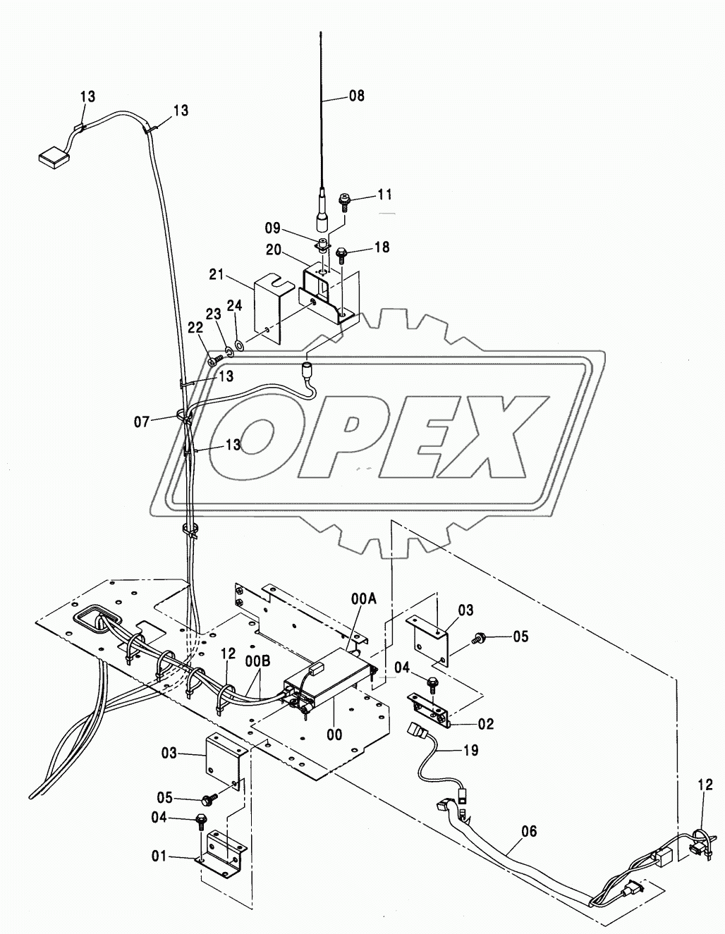 SATELLITE DATA COMMUNICATOR PARTS